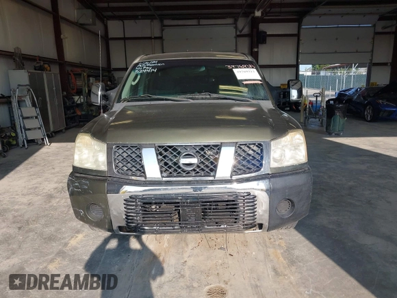 2004 Nissan Titan LE with VIN 1N6AA07A74N524414, listed as a IAAI auction lot 39769313 with 299,250 mi miles and . Bid and sale history available at DreamBid. Image 12.