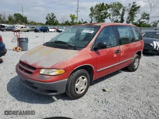 1999 Dodge Caravan with VIN 2B4FP25B0XR399288, listed as a Copart auction lot 53810895 with 123,265 mi miles and Clean Title. Bid and sale history available at carsss.com. Image 1.