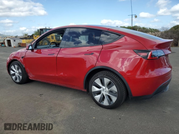 2021 Tesla Model Y Standard Range z VIN 5YJYGDED7MF111377, wystawiony jako Copart lot #45772075 z przebiegiem 34 331 mil mil oraz Szkoda całkowita • Salvage title. Historia ofert i sprzedaży dostępna na DreamBid. Obrazek 2.