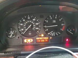 2000 BMW 5 Series 528iA with VIN WBADM6342YGU16431, listed as a Copart auction lot 45346575 with 99,799 mi miles and Salvage Title. Bid and sale history available at carsss.com. Image 9.