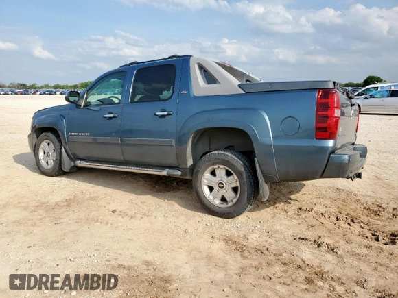 2008 Chevrolet Avalanche 3LT with VIN 3GNFK12368G235566, listed as a Copart auction lot 58640185 with 176,677 mi miles and Salvage title. Bid and sale history available at DreamBid. Image 2.