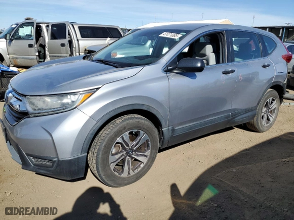 2018 Honda CR-V LX with VIN 2HKRW6H35JH210704, listed as a Copart auction lot 47471065 with 104,928 mi miles and Salvage Title. Bid and sale history available at carsss.com. Image 1.