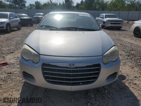 2004 Chrysler Sebring Touring with VIN 1C3AL56R14N291703, listed as a Copart auction lot 75538584 with 206,502 mi miles and Clean title. Bid and sale history available at DreamBid. Image 5.