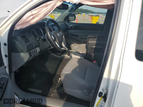 2012 Toyota Tacoma with VIN 5TFTX4CN5CX018819, listed as a Copart auction lot 57285985 with 120,986 mi miles and Salvage title. Bid and sale history available at DreamBid. Image 7.