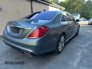 2017 Mercedes-Benz S 550 with VIN WDDUG8FBXHA341129, listed as a Copart auction lot 44324725 with 64,190 mi miles and Clean Title. Bid and sale history available at carsss.com. Image 4.