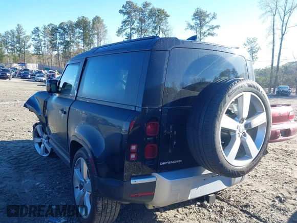 2024 Land Rover Defender S with VIN SALEJ6EX4R2350804, listed as a IAAI auction lot 41833273 with 2,105 mi miles and . Bid and sale history available at DreamBid. Image 14.
