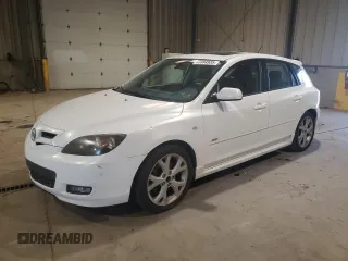 2008 Mazda 3 s GT *Ltd Avail* with VIN JM1BK344081167157, listed as a Copart auction lot 53884935 with 170,060 mi miles and Clean Title. Bid and sale history available at carsss.com. Image 1.