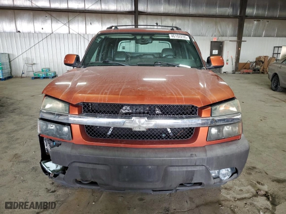 2004 Chevrolet Avalanche Z71 with VIN 3GNEK12T54G216464, listed as a Copart auction lot 46102235 with 184,803 mi miles and Salvage Title. Bid and sale history available at carsss.com. Image 5.