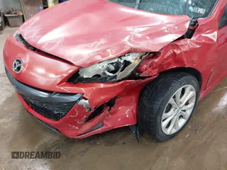 2011 Mazda 3 S Sport with VIN JM1BL1K60B1400743, listed as a IAAI auction lot 42617071 with 92,269 mi miles and . Bid and sale history available at DreamBid. Image 6.