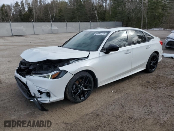 2022 Honda Civic Sport z VIN 2HGFE2F53NH119210, wystawiony jako Copart lot #51692345 z przebiegiem 58 785 mil mil oraz Szkoda całkowita • Salvage title. Historia ofert i sprzedaży dostępna na DreamBid. Obrazek 1.
