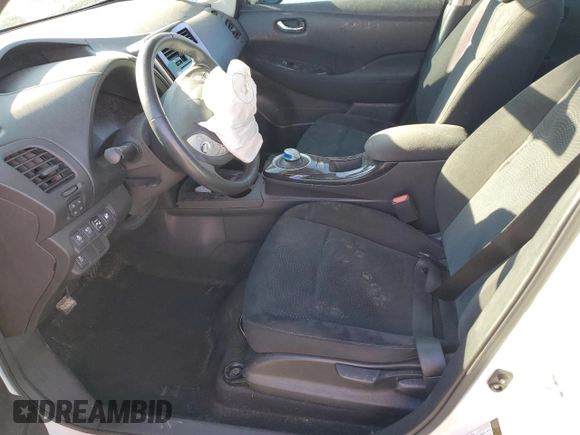 2016 Nissan LEAF S with VIN 1N4BZ0CP2GC307241, listed as a Copart auction lot 69562333 with Not Provided miles and . Bid and sale history available at DreamBid. Image 7.