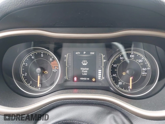 2016 Jeep Cherokee 75th Anniversary with VIN 1C4PJMCB7GW163641, listed as a IAAI auction lot 41743483 with 155,402 mi miles. Bid and sale history available at carsss.com. Image 7.