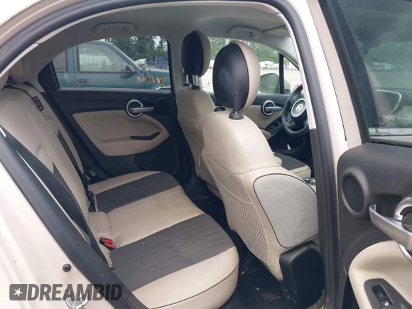 2016 FIAT 500X Lounge with VIN ZFBCFYDT0GP345757, listed as a IAAI auction lot 42539167 with 59,582 mi miles and . Bid and sale history available at DreamBid. Image 8.