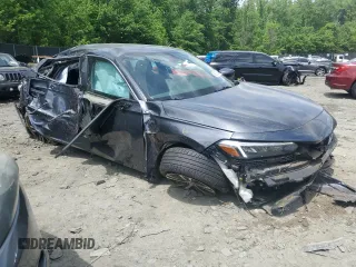 2024 Honda Civic LX z VIN 19XFL2H52RE017237, wystawiony jako Copart lot #56076635 z przebiegiem 20 999 mil mil oraz Szkoda całkowita • Salvage title. Historia ofert i sprzedaży dostępna na DreamBid. Obrazek 4.