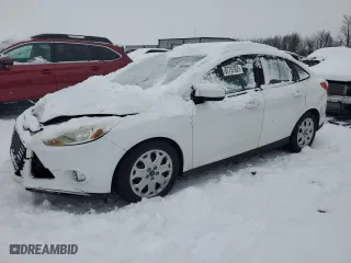 2012 Ford Focus SE with VIN 1FAHP3F24CL349390, listed as a Copart auction lot 87757935 with 89,657 mi miles and Clean Title. Bid and sale history available at carsss.com. Image 1.