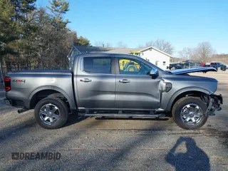 2024 Ford Ranger Lariat with VIN 1FTER4KH3RLE14617, listed as a IAAI auction lot 41705701 with 9,082 mi miles and . Bid and sale history available at DreamBid. Image 14.