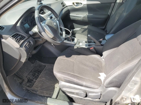 2013 Nissan Sentra SV with VIN 3N1AB7AP4DL671007, listed as a Copart auction lot 52369225 with 104,613 mi miles and Salvage Title. Bid and sale history available at carsss.com. Image 7.