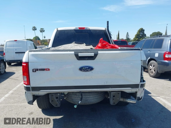2017 Ford F-150 XL with VIN 1FTEW1CG1HFB66913, listed as a IAAI auction lot 41860989 with 50,539 mi miles. Bid and sale history available at carsss.com. Image 17.