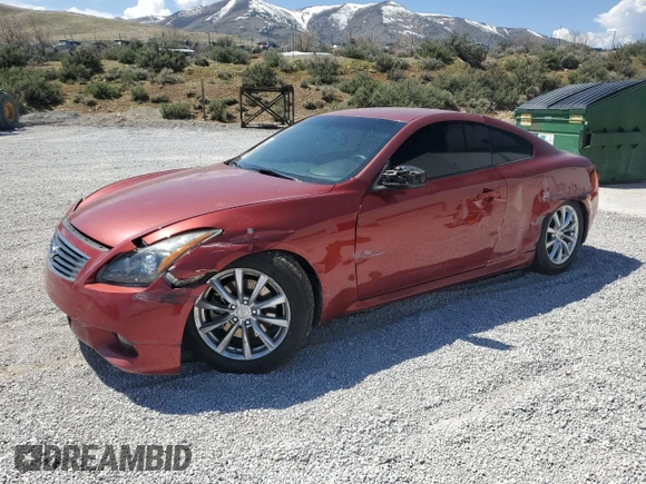 2014 Infiniti Q60 z VIN JN1CV6EL8EM131376, wystawiony jako Copart lot #53483285 z przebiegiem 104 496 mil mil oraz Szkoda całkowita • Salvage title. Historia ofert i sprzedaży dostępna na DreamBid. Obrazek 1.
