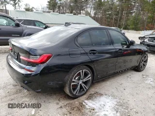 2020 BMW 3 Series 330i xDrive with VIN 3MW5R7J03L8B43762, listed as a Copart auction lot 65129272 with 12,900 mi miles. Bid and sale history available at carsss.com. Image 3.