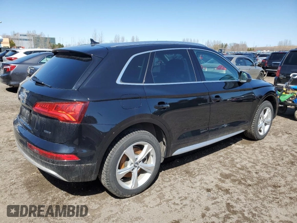 2020 Audi Q5 Premium Plus with VIN WA1BNAFY4L2014547, listed as a Copart auction lot 51074875 with 158,278 mi miles and Clean Title. Bid and sale history available at carsss.com. Image 3.