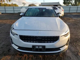 2023 Polestar 2 with VIN YSMEG3KA2PL144008, listed as a Copart auction lot 80319384 with 76,718 mi miles and Clean Title. Bid and sale history available at carsss.com. Image 5.