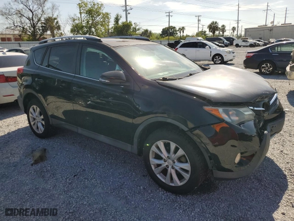 2014 Toyota RAV4 Limited with VIN 2T3DFREV6EW186784, listed as a Copart auction lot 51219805 with 50,295 mi miles and Salvage Title. Bid and sale history available at carsss.com. Image 4.