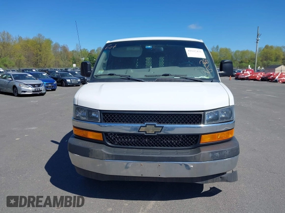 2018 Chevrolet Express Cargo with VIN 1GCWGAFGXJ1905387, listed as a IAAI auction lot 42127421 with 162,942 mi miles and . Bid and sale history available at DreamBid. Image 12.