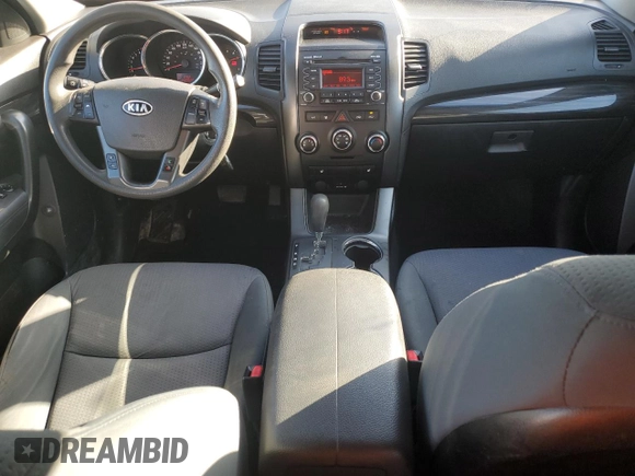 2013 Kia Sorento LX with VIN 5XYKT3A65DG365651, listed as a Copart auction lot 52599455 with 240,925 mi miles and Salvage Title. Bid and sale history available at carsss.com. Image 8.