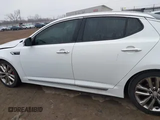 2015 Kia Optima SX Turbo with VIN 5XXGR4A67FG443719, listed as a IAAI auction lot 41500807 with 235,512 mi miles. Bid and sale history available at carsss.com. Image 15.