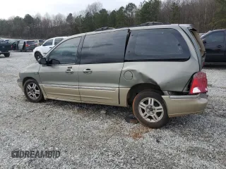 2001 Ford Windstar SEL with VIN 2FMZA534X1BA47029, listed as a Copart auction lot 44507505 with 129,346 mi miles and Salvage Title. Bid and sale history available at carsss.com. Image 2.