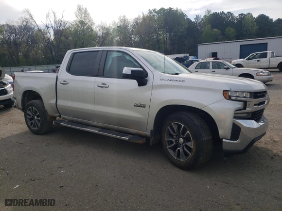 2019 Chevrolet Silverado 1500 LT with VIN 3GCPWCED4KG180608, listed as a Copart auction lot 50889115 with 121,269 mi miles and Salvage Title. Bid and sale history available at carsss.com. Image 4.