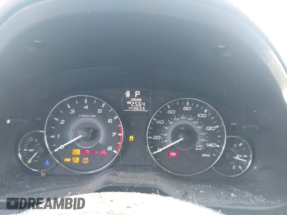 2010 Subaru Outback Premium All-Weather Anniversary with VIN 4S4BRBFC7A3350491, listed as a IAAI auction lot 41645737 with 143,655 mi miles and . Bid and sale history available at DreamBid. Image 7.