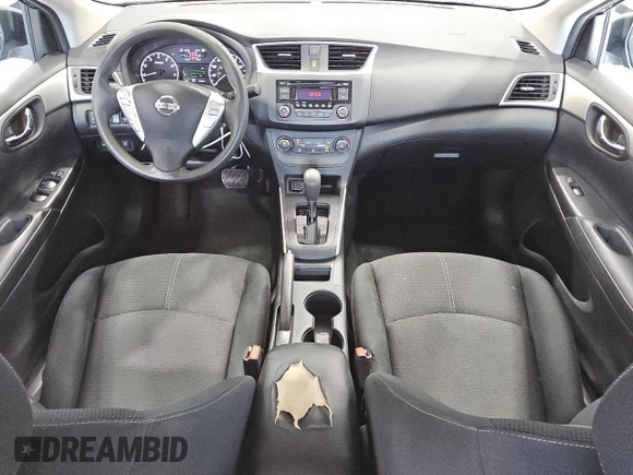 2017 Nissan Sentra S with VIN 3N1AB7AP7HY401956, listed as a Copart auction lot 50067675 with 93,580 mi miles and Clean Title. Bid and sale history available at carsss.com. Image 8.