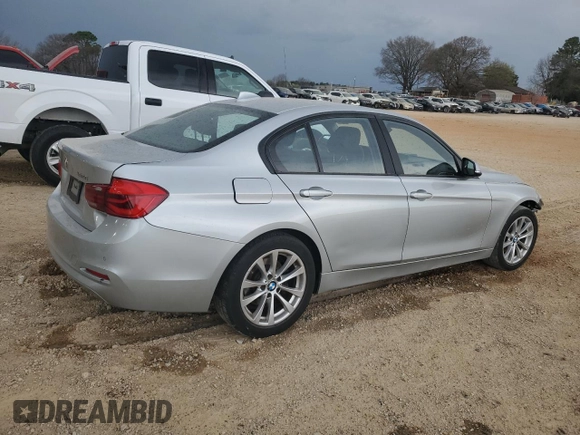 2016 BMW 3 Series 320i xDrive with VIN WBA8E5G55GNT94771, listed as a Copart auction lot 48237525 with 0 mi miles and Salvage Title. Bid and sale history available at carsss.com. Image 3.