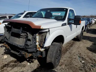 2012 Ford F-250 XL with VIN 1FTBF2B64CEC58386, listed as a Copart auction lot 41812205 with 182,225 mi miles and Salvage title. Bid and sale history available at DreamBid. Image 1.