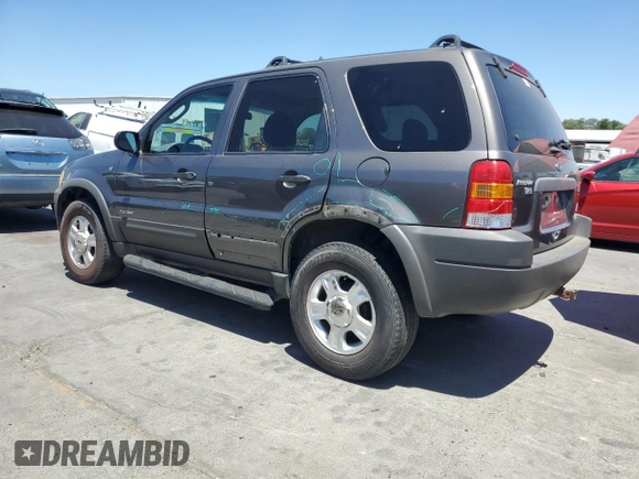 2002 Ford Escape XLT Choice with VIN 1FMYU04182KB99540, listed as a Copart auction lot 61493365 with 156,207 mi miles and Salvage title. Bid and sale history available at DreamBid. Image 2.