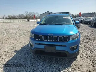 2017 Jeep Compass Latitude with VIN 3C4NJDBB6HT688786, listed as a Copart auction lot 52311265 with 89,282 mi miles and Salvage Title. Bid and sale history available at carsss.com. Image 11.