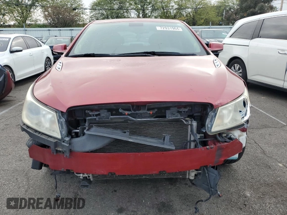 2013 Buick LaCrosse Premium 1 with VIN 1G4GF5E38DF302518, listed as a Copart auction lot 72931964 with 112,473 mi miles and Salvage Title. Bid and sale history available at DreamBid. Image 5.