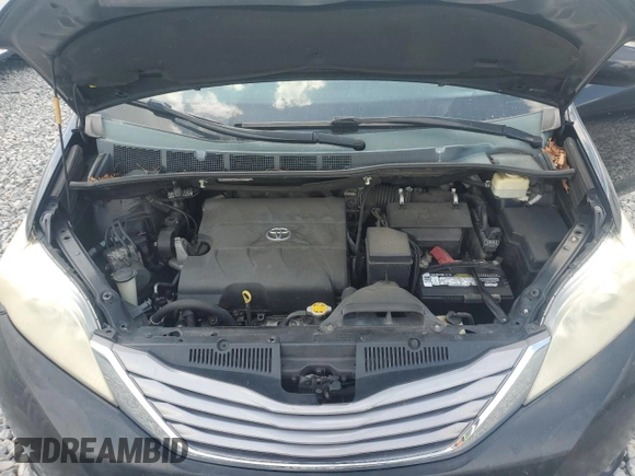2015 Toyota Sienna XLE with VIN 5TDYK3DC2FS532715, listed as a Copart auction lot 62298295 with 151,583 mi miles and Salvage title. Bid and sale history available at DreamBid. Image 12.