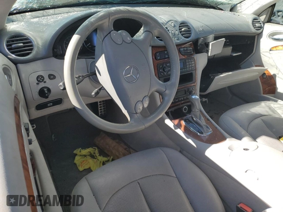 2004 Mercedes-Benz CLK 320 with VIN WDBTJ65J14F111589, listed as a Copart auction lot 79413574 with Not Provided miles and Salvage Title. Bid and sale history available at DreamBid. Image 8.