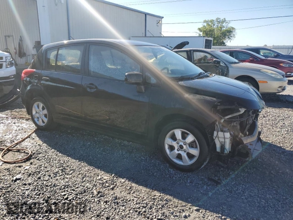 2007 Nissan Versa 1.8 S with VIN 3N1BC13E27L360139, listed as a Copart auction lot 49648825 with 266,208 mi miles and Salvage Title. Bid and sale history available at carsss.com. Image 4.