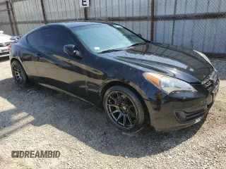 2011 Hyundai Genesis Coupe with VIN KMHHT6KD3BU044983, listed as a Copart auction lot 59171945 with 117,334 mi miles and Salvage title. Bid and sale history available at DreamBid. Image 4.