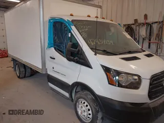 2019 Ford Transit with VIN 1FDBF8ZM1KKA86059, listed as a IAAI auction lot 42434134 with 82,668 mi miles and . Bid and sale history available at DreamBid. Image 6.