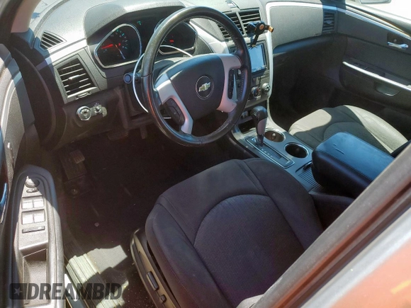 2012 Chevrolet Traverse 1LT z VIN 1GNKVGED5CJ254503, wystawiony jako Copart lot #57509375 z przebiegiem 210 388 mil mil oraz Szkoda całkowita • Salvage title. Historia ofert i sprzedaży dostępna na DreamBid. Obrazek 8.