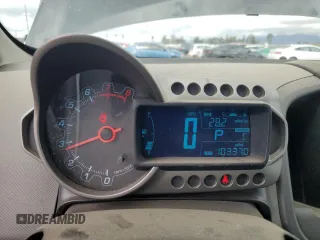 2013 Chevrolet Sonic LS with VIN 1G1JA6SG4D4239041, listed as a Copart auction lot 48250105 with 103,370 mi miles and Salvage title. Bid and sale history available at DreamBid. Image 9.