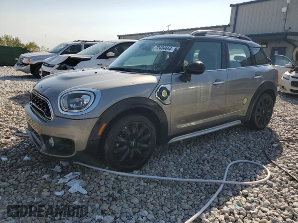 2018 MINI Countryman Cooper S E with VIN WMZYU7C4XJ3E56623, listed as a Copart auction lot 72434664 with 162,692 mi miles and Clean Title. Bid and sale history available at carsss.com. Image 1.