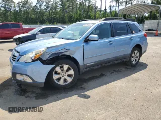 2012 Subaru Outback Limited with VIN 4S4BRCLC3C3263975, listed as a Copart auction lot 57959565 with 123,975 mi miles and Salvage title. Bid and sale history available at DreamBid. Image 1.