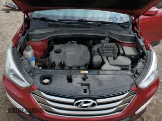 2016 Hyundai Santa Fe z VIN 5XYZUDLBXGG346366, wystawiony jako Copart lot #55322995 z przebiegiem Nie podano mil oraz Czysty tytuł • Clean title. Historia ofert i sprzedaży dostępna na DreamBid. Obrazek 12.