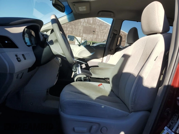 2014 Toyota Sienna LE with VIN 5TDJK3DC5ES075494, listed as a Copart auction lot 82048634 with 151,216 mi miles and Salvage Title. Bid and sale history available at DreamBid. Image 7.